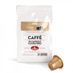 Cap MokaSirs Oro 100% Arabica